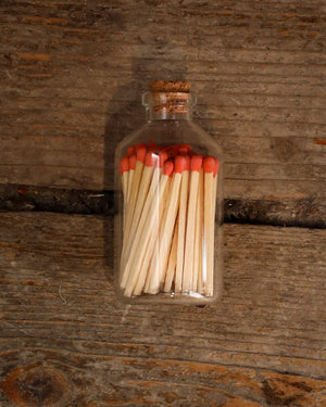 Apothecary Matches: Color Tip Jar Matchsticks