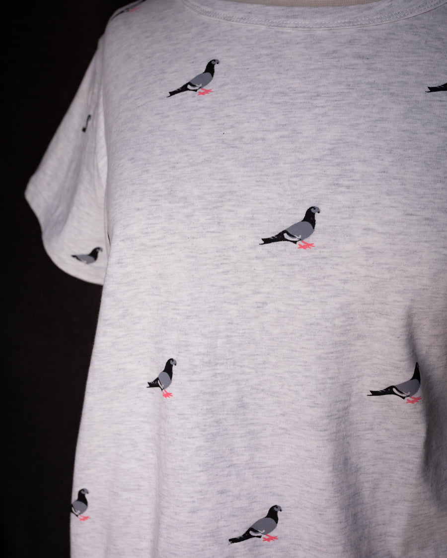 Pigeon All Over Print T-Shirt