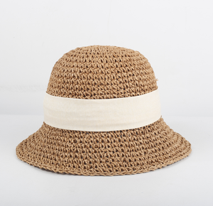 Rosie - Bow Straw Hat