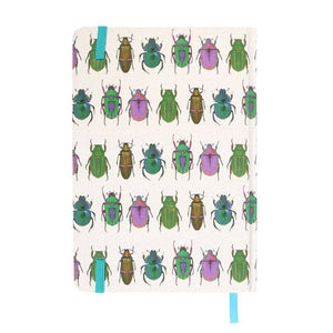 Beetle Print  Notebook