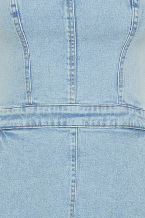 IHARMIOS Denim Dress