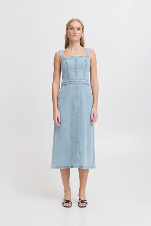 IHARMIOS Denim Dress
