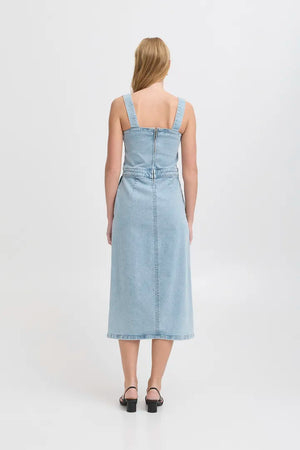 IHARMIOS Denim Dress