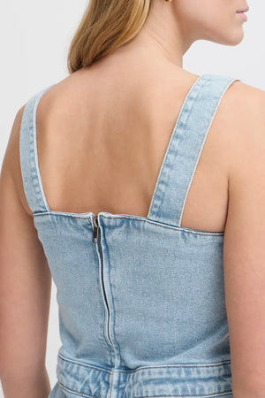 IHARMIOS Denim Dress