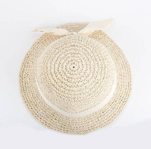 Rosie - Bow Straw Hat