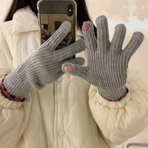 Women's Knitted  Touch Screen Gloves