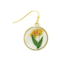 Yellow&Green Flower Earrings