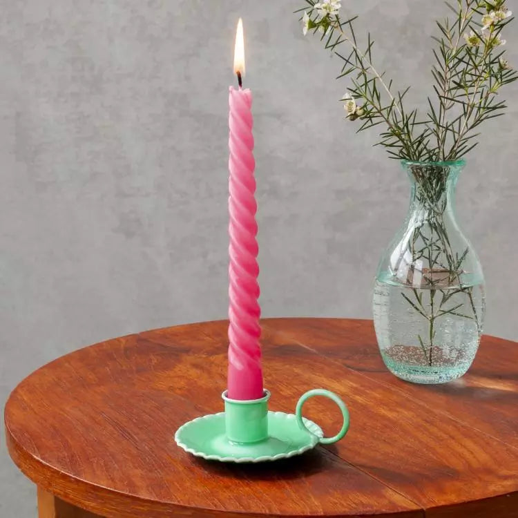 Enamel Candle Holder