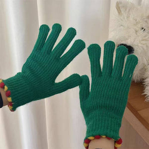 Women's Knitted  Touch Screen Gloves