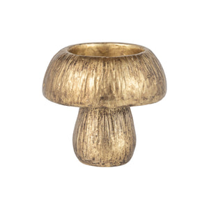 Bronze Mushroom T-Lite Hldr