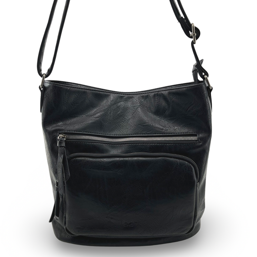 Vegan Leatherette Hobo Bag