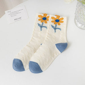 Blossom  Floral  Socks