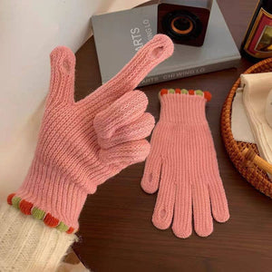 Women's Knitted  Touch Screen Gloves