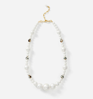 Pearl & Stone Necklace