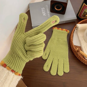 Women's Knitted  Touch Screen Gloves