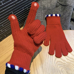 Women's Knitted  Touch Screen Gloves