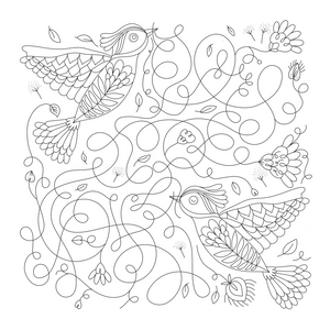 Happy Place Coloring Book