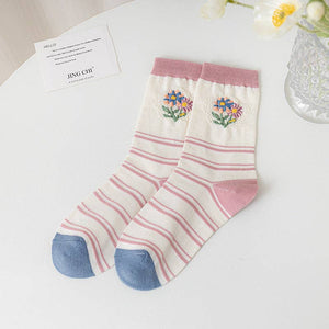 Blossom  Floral  Socks