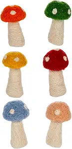 Wool Mini Mushroom