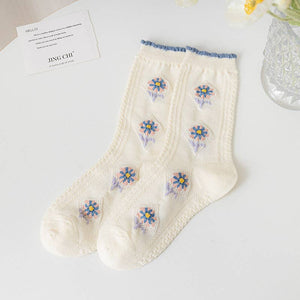 Blossom  Floral  Socks