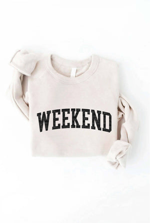 WEEKEND Graphic Sweatshirt