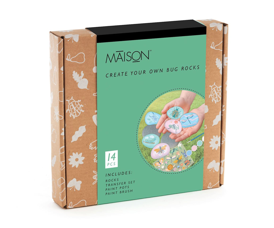 Paint Your Own Bug  Rock Diy Kit,