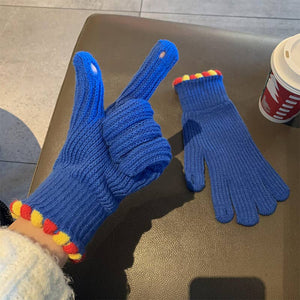 Women's Knitted  Touch Screen Gloves