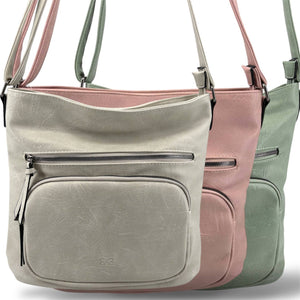 Vegan Leatherette Hobo Bag