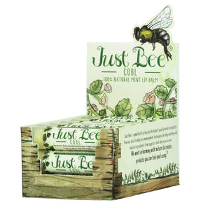 Just Bee Cool Lip Balm - Mint