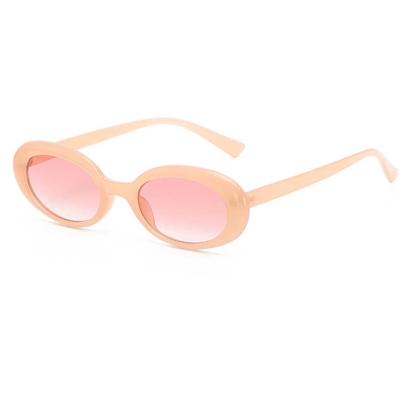 Oval Retro Sm Frame Sunglasses