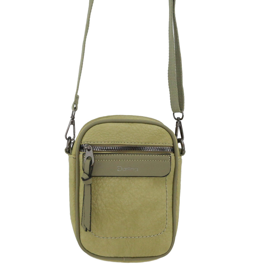 Vegan Leather Crossbody Bag