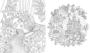 Fairy Tales & Folklore Coloring Book