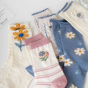 Blossom  Floral  Socks