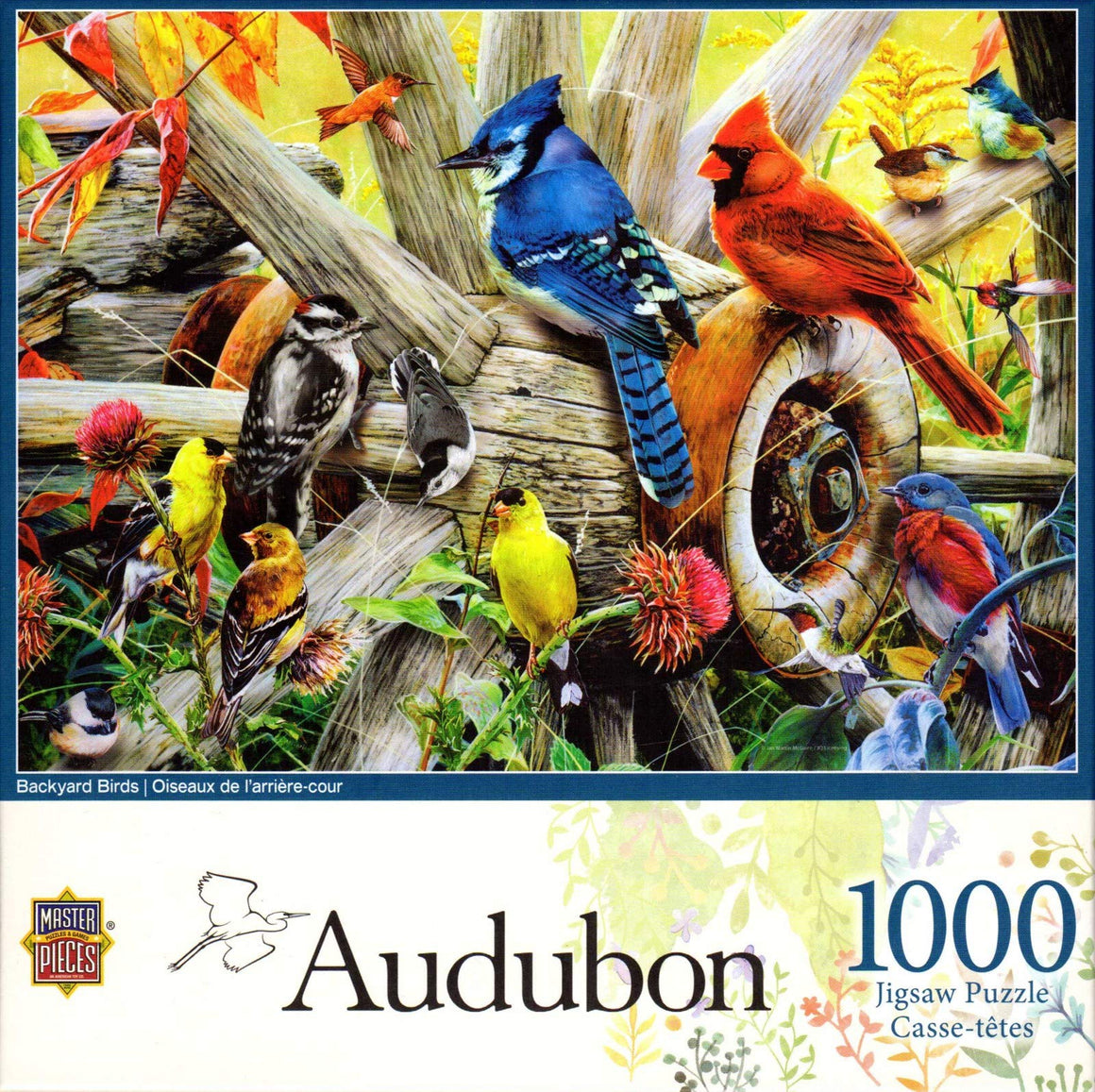 Backyard Birds Puzzle 1000pc