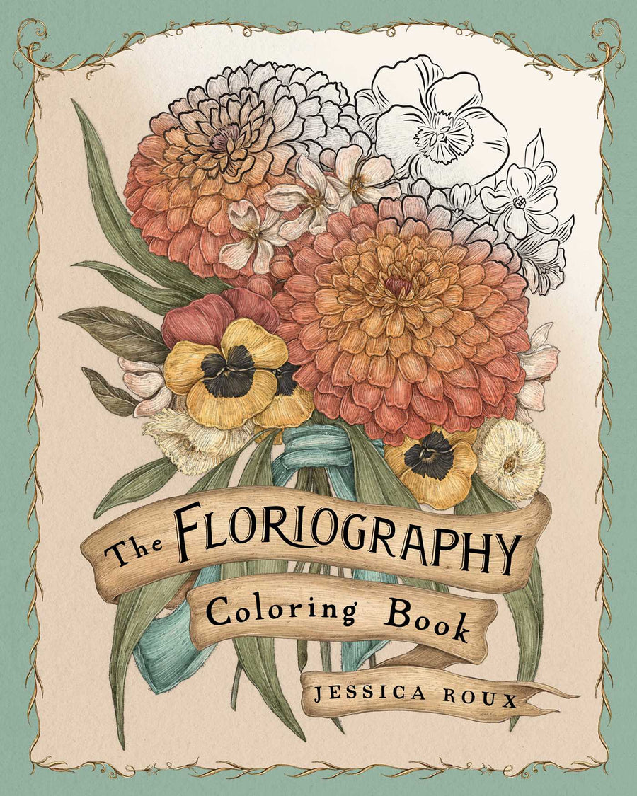 FLORIOGRAPHY COLORING BOOK