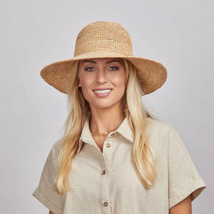 Crochet Raffia Sun Hat - Style Nova