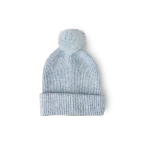 Powder Knit  Pom Hat