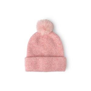 Powder Knit  Pom Hat