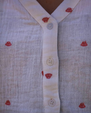 BYIberlin Embroidered Blouse