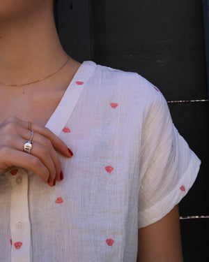 BYIberlin Embroidered Blouse