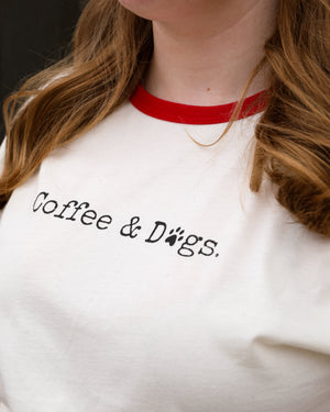 Coffee and Dogs  Graphic T-Shirt