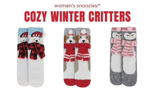 Cozy Winter Critters Socks