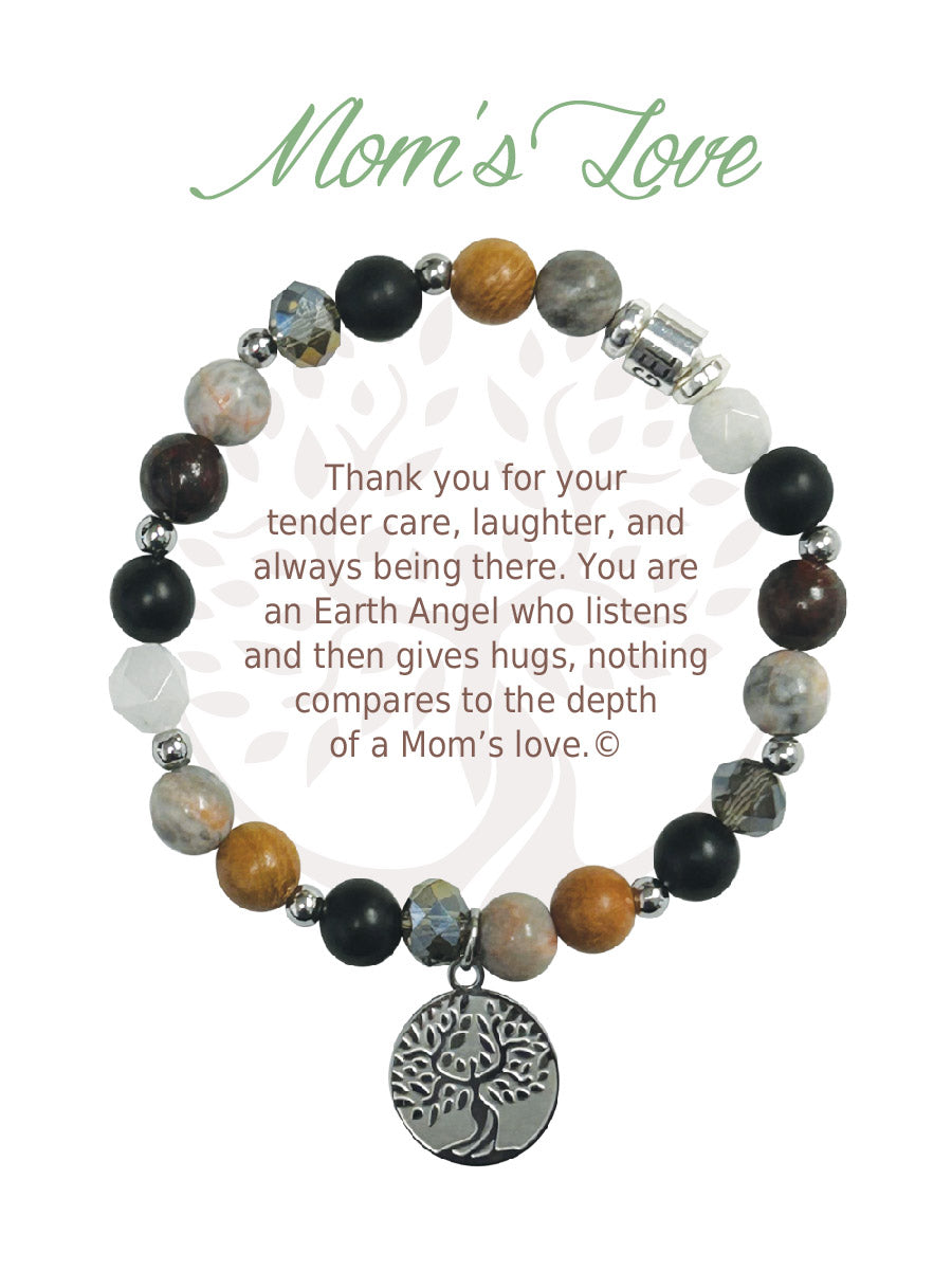 Earth Angel Mom's Love Bracelet
