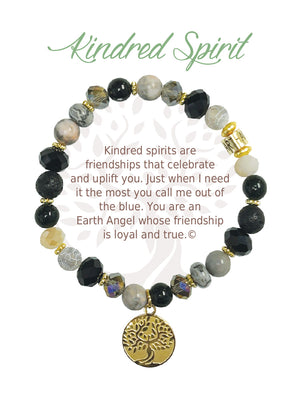 Kindred Spirit Natural Stone Bracelet