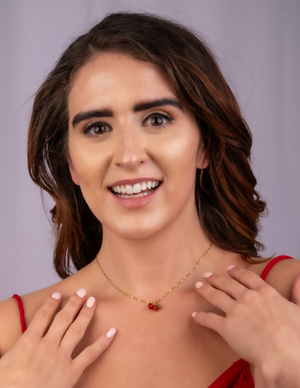 Cherry Pendant Necklace
