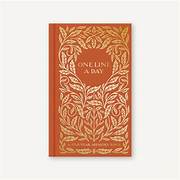 Gilded One Line a Day