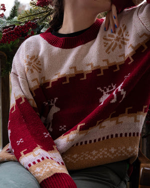 Reindeer Sweater