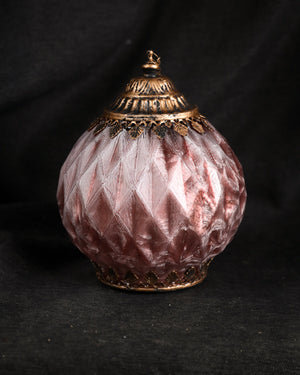 Round Led Lantern ( Pink )