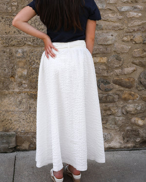 Textured Woven Skirt