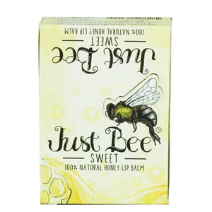 Just Bee Sweet Lip Balm - Natural Honey